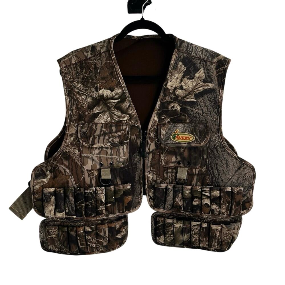 Avery Camo Duck Hunting One Size Shooting Vest Outdoor Field